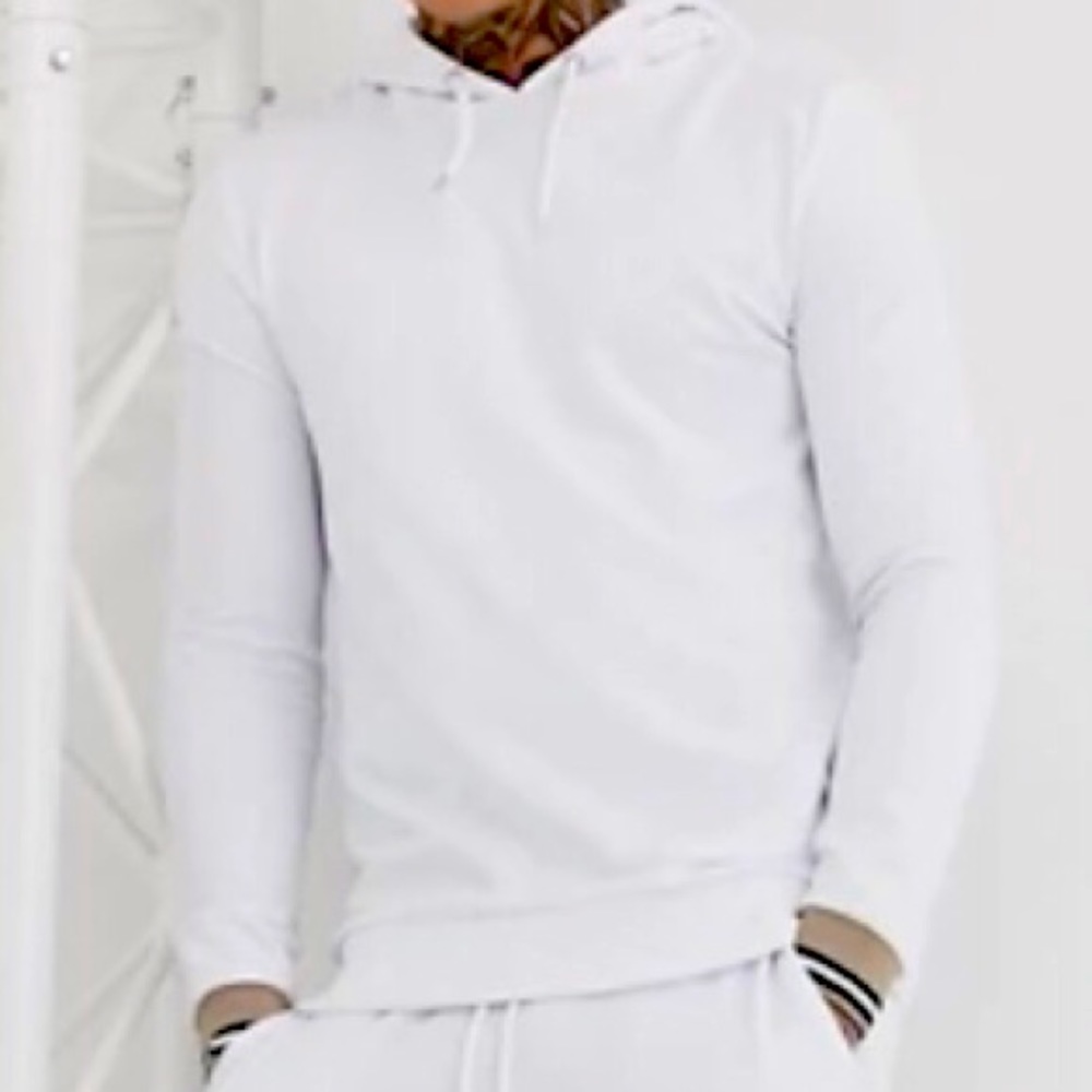 ASOS Men’s White Hoodie